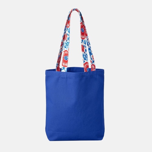 Шопер-конструктор Bolsa с узкими ручками с полноцветной печатью фото 3