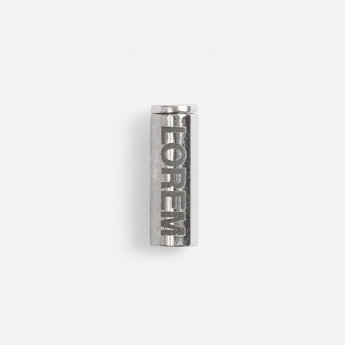 Наконечник для шнурка Nozzle, ver.2, серебристый фото 12