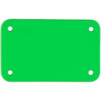 Лейбл из ПВХ Kreta, S, зеленый неон