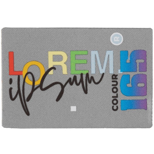 Наклейка тканевая Lunga, L, серая фото 3 Наклейка тканевая Lunga, L, серая фото 3