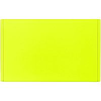 Лейбл из ПВХ Dzeta, ХL, желтый неон