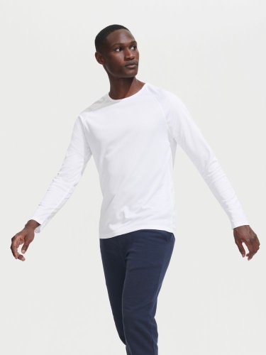 Футболка с длинным рукавом Sporty LSL Men, красная фото 6