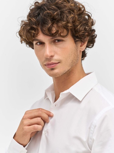 Рубашка мужская Bailey, голубая фото 5