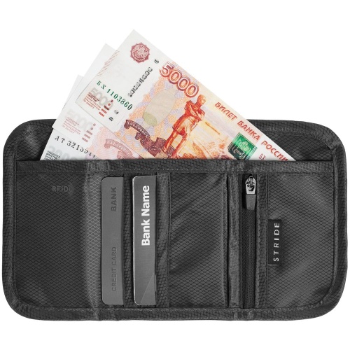 Кошелек Torren с RFID-защитой, серый фото 6