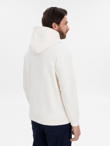 Худи оверсайз унисекс Snuggie, молочно-белое фото 7