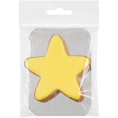 Печенье «Звезда», желтое фото 2