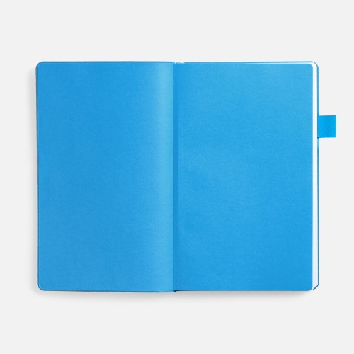 Ежедневник White Shall, недатированный, бело-голубой фото 3 Ежедневник White Shall, недатированный, бело-голубой фото 3