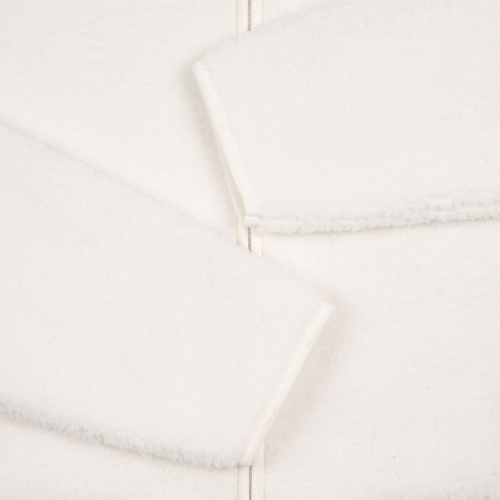 Куртка унисекс Oblako, молочно-белая фото 3