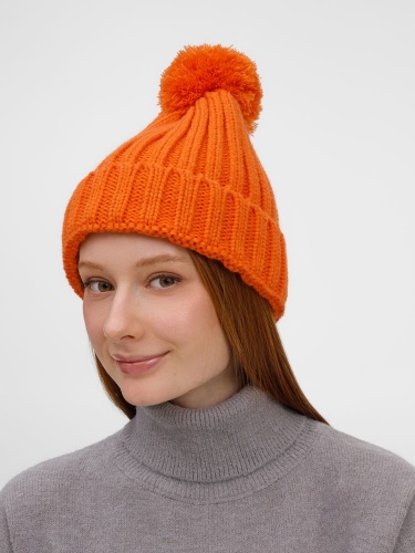 Шапка HappyGo, оранжевая фото 4 Шапка HappyGo, оранжевая фото 4