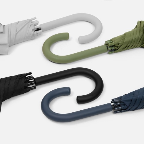 Зонт-трость Jolly Brolly, светло-серый фото 6