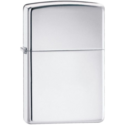 Зажигалка Zippo Classic High Polish, серебристая фото 2