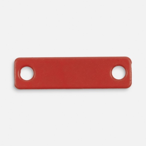 Шильдик металлический Alfa Liten, красный Шильдик металлический Alfa Liten, красный