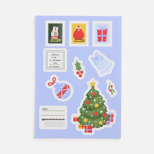 Стикерпак бумажный Thematic, новый год фото 2 Стикерпак бумажный Thematic, новый год фото 2