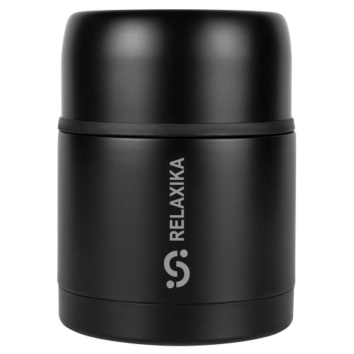 Термос для еды Relaxika 500, черный Термос для еды Relaxika 500, черный