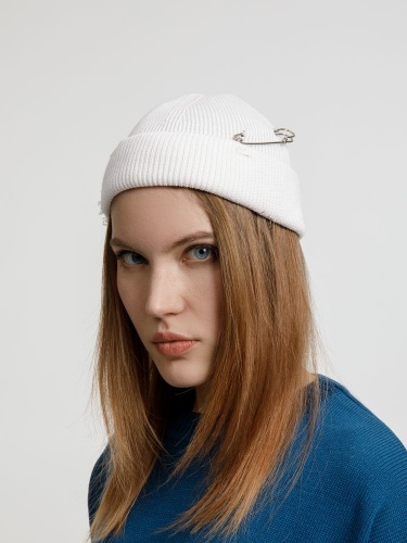 Шапка Pricker, белая фото 5 Шапка Pricker, белая фото 5