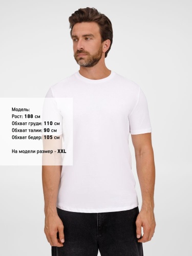 Футболка унисекс Legend, белая фото 2