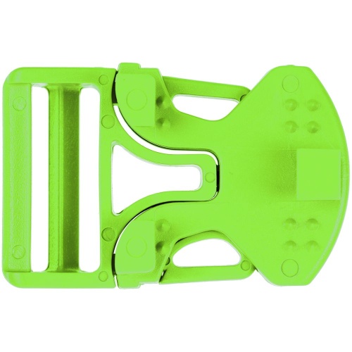 Застежка-пряжка односторонняя Triden, зеленый неон фото 2