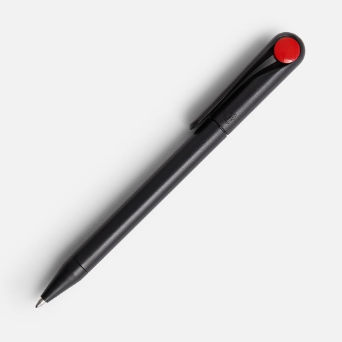 Ручка шариковая Prodir DS1 TMM Dot, черная с красным фото 4