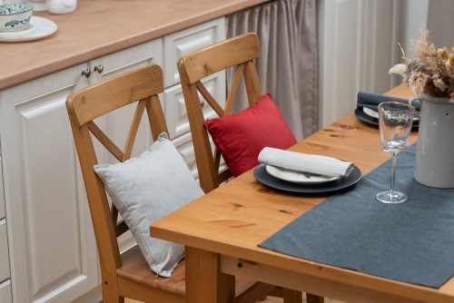 Наволочка Settle In, серая фото 3 Наволочка Settle In, серая фото 3