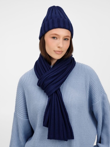 Шапка Metelitsa, темно-синяя (сапфир) фото 3