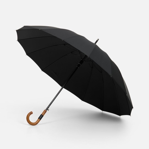 Зонт-трость Cloudfall, черный фото 2