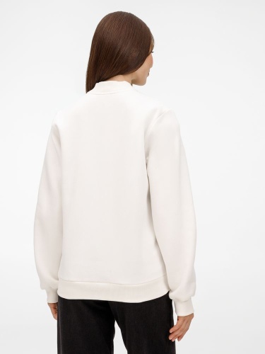 Бомбер унисекс Estado, молочно-белый фото 4