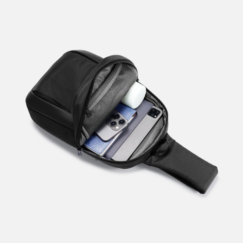 Рюкзак на одно плечо Gravon, черный фото 3