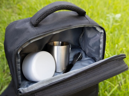 Терморюкзак FoldTrek, черный фото 6 Терморюкзак FoldTrek, черный фото 6