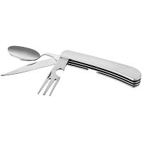 Походный складной столовый прибор Campsite Fold, стальной