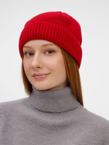 Шапка ComFleece, красная фото 3 Шапка ComFleece, красная фото 3