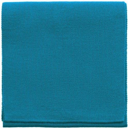 Шарф Glenn, бирюзовый фото 3