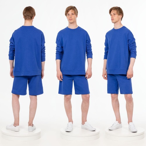 Свитшот унисекс S2, синий фото 3 Свитшот унисекс S2, синий фото 3