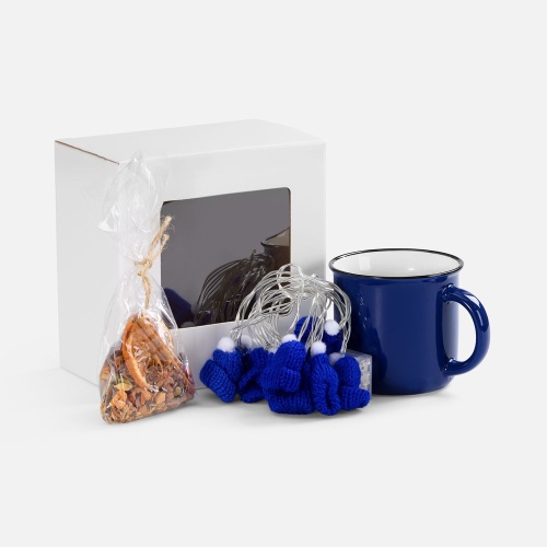 Набор Warm Holly, синий фото 2 Набор Warm Holly, синий фото 2