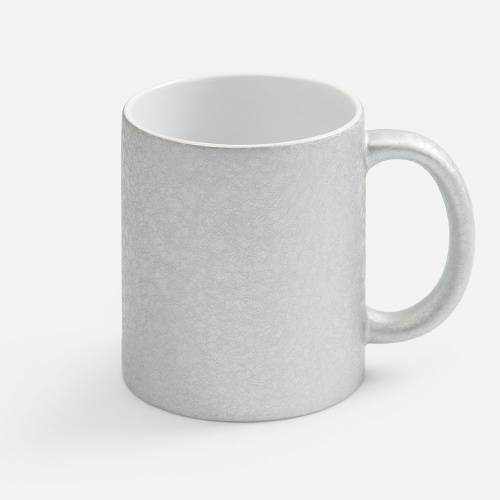 Кружка для сублимационной печати Sagredo, серебристая Кружка для сублимационной печати Sagredo, серебристая