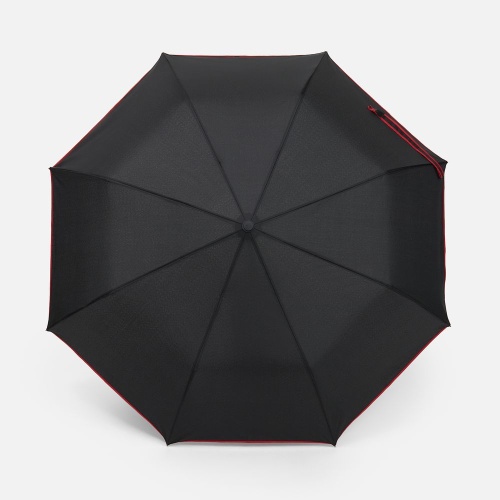 Зонт складной Edgeline, красный фото 3