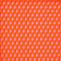 Заготовка из крупной сетки Rete, L, оранжевый неон