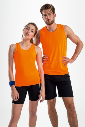 Майка мужская Sporty TT Men, красная фото 7