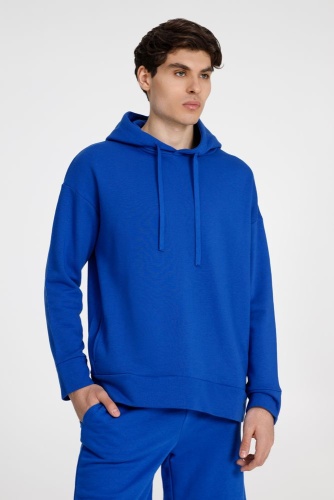 Худи унисекс H2, синее фото 2 Худи унисекс H2, синее фото 2