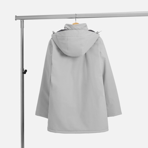 Куртка-парка унисекс Sfera, светло-серая фото 2