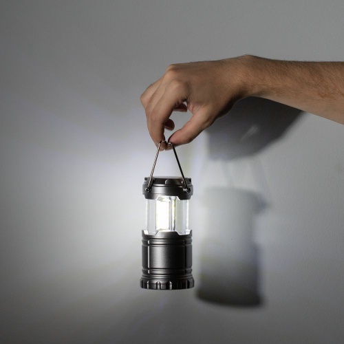 Кемпинговый фонарь Lindau, серебристый фото 3 Кемпинговый фонарь Lindau, серебристый фото 3