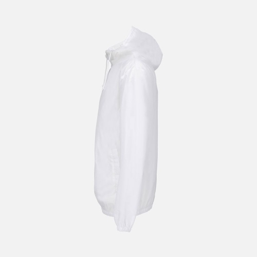 Ветровка унисекс Shield, белая фото 4