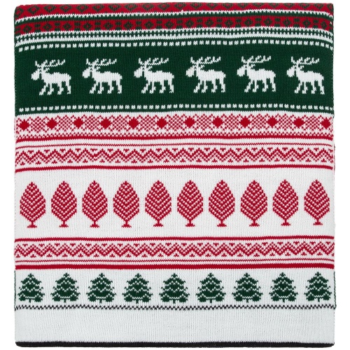 Шарф Mirakler, красный с зеленым фото 2 Шарф Mirakler, красный с зеленым фото 2