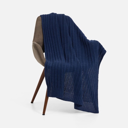 Плед Termoment, синий меланж фото 2 Плед Termoment, синий меланж фото 2