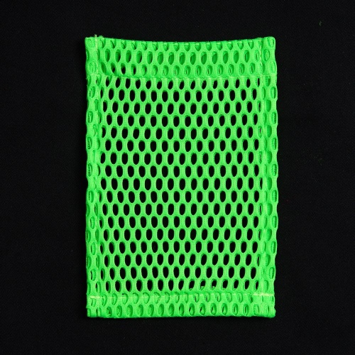 Карман из крупной сетки Pose, зеленый неон фото 2 Карман из крупной сетки Pose, зеленый неон фото 2
