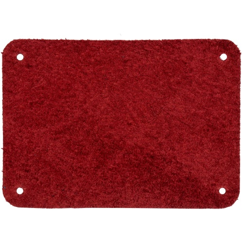 Лейбл кожаный Beta, XL, красный фото 3