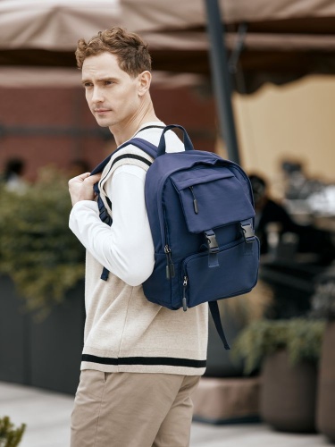 Рюкзак Backdrop, темно-синий фото 5 Рюкзак Backdrop, темно-синий фото 5