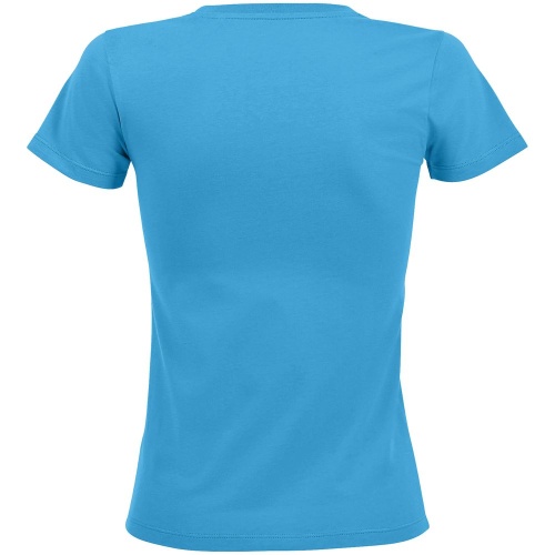 Футболка женская Regent Fit Women, ярко-бирюзовая фото 3