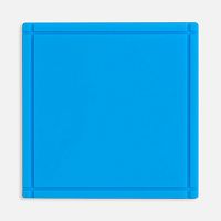 Лейбл из ПВХ Dzeta, L, голубой