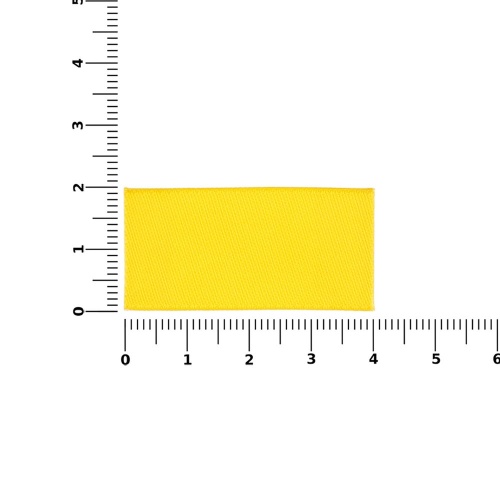 Лейбл тканевый Epsilon, XXS, желтый фото 2