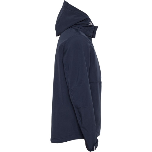 Куртка мужская Hooded Softshell темно-синяя фото 3